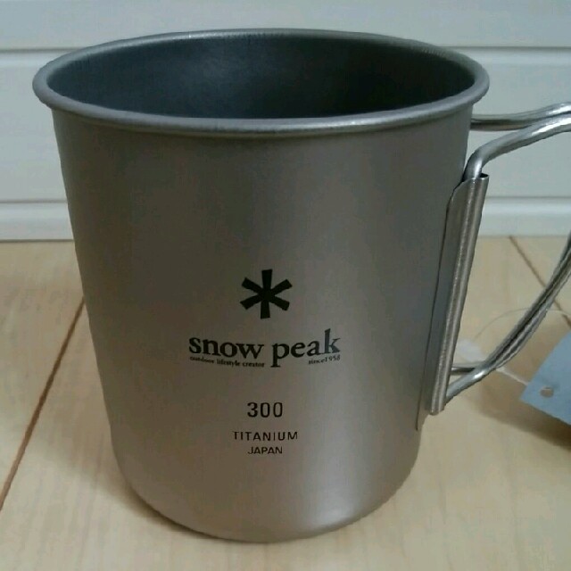 Snow Peak(スノーピーク)の【新品・未使用】snow peak チタンシングルマグ 300 MG-142 スポーツ/アウトドアのアウトドア(食器)の商品写真