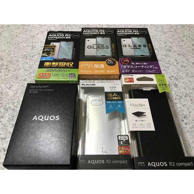 AQUOS(アクオス)の新品☆AQUOS R2 Compact SH-M09 ブラック SIMフリー スマホ/家電/カメラのスマートフォン/携帯電話(スマートフォン本体)の商品写真