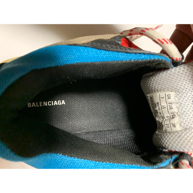 在庫国産 Balenciaga マルチカラー 破格 最終値下げの通販 by K,shop|バレンシアガならラクマ - バレンシアガ トリプルエス 41 人気定番HOT