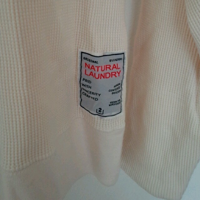 NATURAL LAUNDRY(ナチュラルランドリー)のNATURAL LAUNDRYｶｯﾄｿ- レディースのトップス(カットソー(長袖/七分))の商品写真