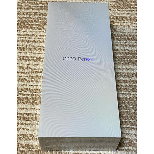 スマートフォン/携帯電話OPPO  Reno A black　CPH1983BK  未開封品