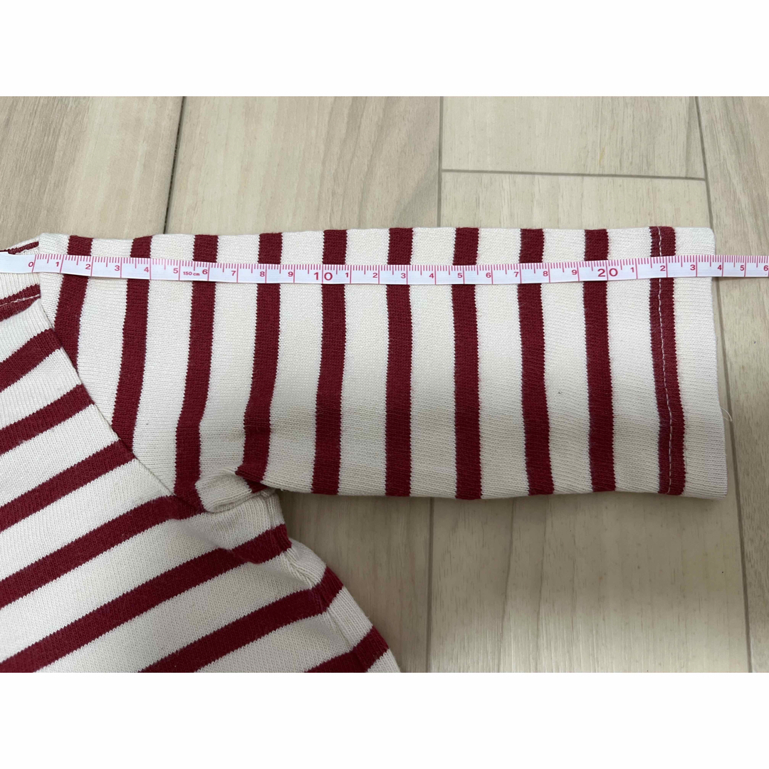 MUJI (無印良品)(ムジルシリョウヒン)の無印良品　チュニックワンピ　100cm キッズ/ベビー/マタニティのキッズ服女の子用(90cm~)(ワンピース)の商品写真