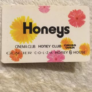 ハニーズ(HONEYS)のhoneysポイントカード(その他)