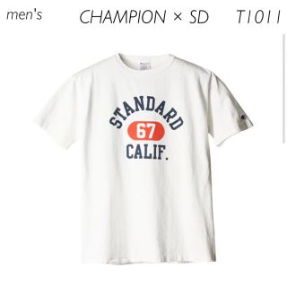 スタンダードカリフォルニア(STANDARD CALIFORNIA)の【メンズ】Champion×SD T1011 2017ss Lサイズ(Tシャツ/カットソー(半袖/袖なし))