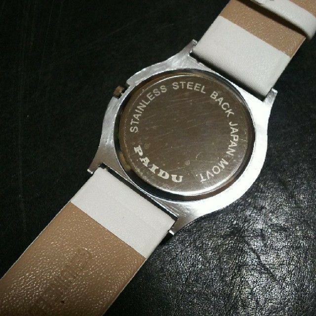 新品 時の番人 ファッション腕時計 日本製ムーブメント レザーベルト
