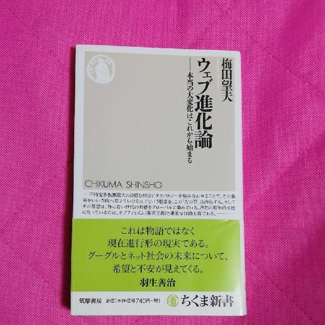 ウェブ進化論 : 本当の大変化はこれから始まる エンタメ/ホビーの本(コンピュータ/IT)の商品写真