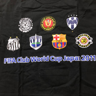 【新品未使用】FIFAClubWorldCupJapan2011限定Tシャツ(記念品/関連グッズ)