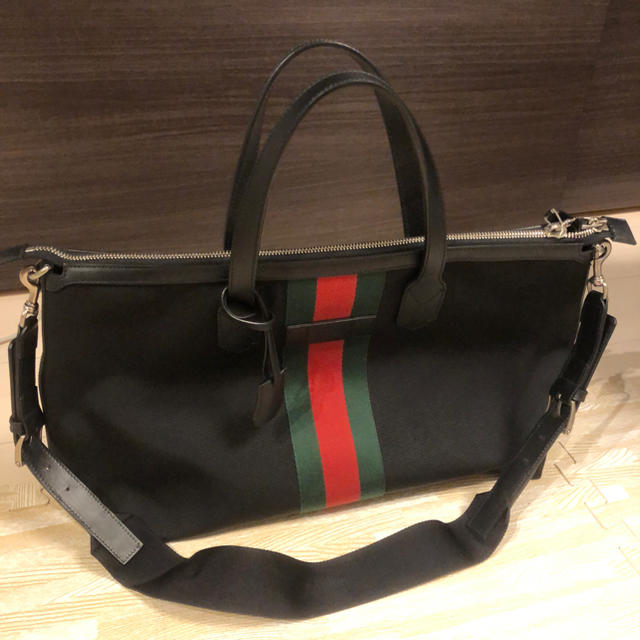 Gucci(グッチ)のGUCCIシェリー テクノファブリック ダッフルバッグ  メンズのバッグ(トートバッグ)の商品写真