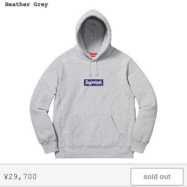 Bandana Box Logo Hooded Sweatshirt