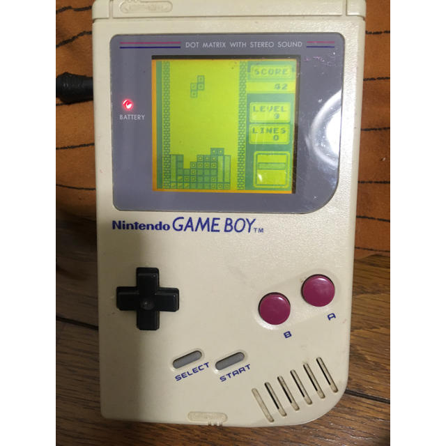 【動作品】初代 ゲームボーイ本体 充電式アダプター付き