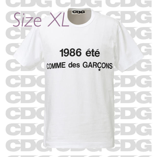 コムデギャルソン(COMME des GARCONS)の【XL】CDG 1986 été COMME des GARÇONS (Tシャツ/カットソー(半袖/袖なし))