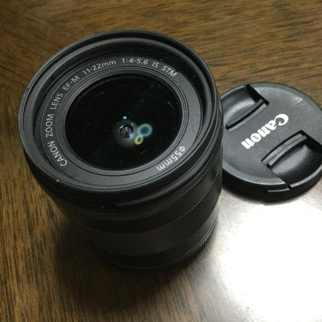 canon ef-M 11-22 4-5.6 IS.STM プロテクター付