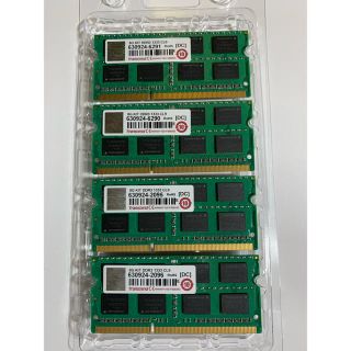 トランセンド 8GKIT DDR3 1333 CL9 メモリ 4GBx4 16G(PCパーツ)