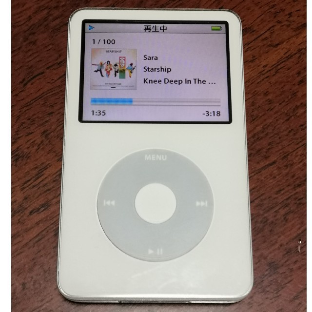 【高音質】iPod 5.5世代 160GB HDD換装品 ポータブルプレーヤー