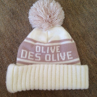オリーブデオリーブ(OLIVEdesOLIVE)の♡OLIVE ニット帽♡(ニット帽/ビーニー)