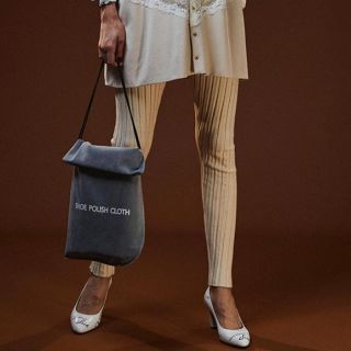 帯電防止処理加工 THEATRE PRODUCTS アンゴラ ウール ニット パンツ