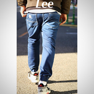 リー(Lee)のLee   EASY PANTS／ストレッチジョガーデニムパンツ(デニム/ジーンズ)