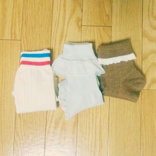 アメリカンアパレル(American Apparel)のくつした３足セット♡(ソックス)