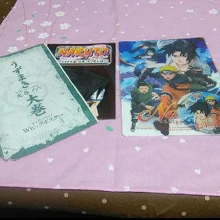 NARUTO ナルト疾風伝　下敷き。ビッグポスターおまけつき(その他)