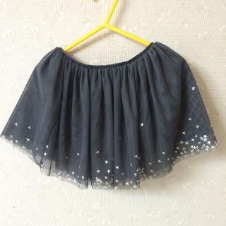 ザラキッズ(ZARA KIDS)のzarababyスター柄チュールスカート(スカート)