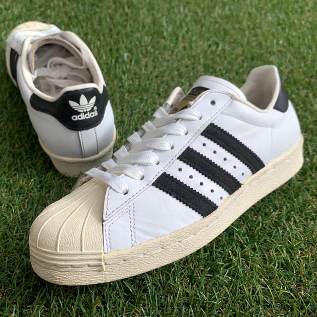 美品22.5 adidas SS80Sアディダス スーパースター80s D100