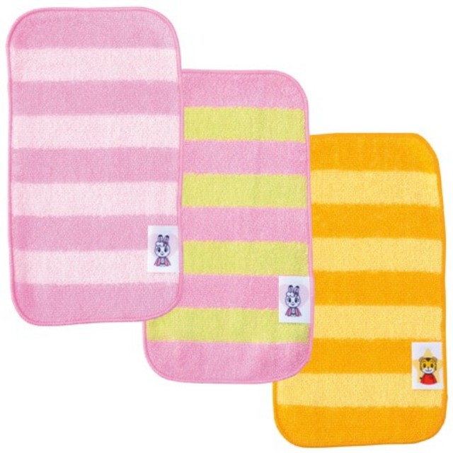 新品■しまじろう ぷちタオル ハンカチ 入園準備 こどもちゃれんじ キッズ/ベビー/マタニティのこども用ファッション小物(その他)の商品写真