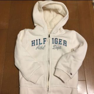 トミーヒルフィガー(TOMMY HILFIGER)の※パンダさま専用です トミーヒルフィガー 裏ボアパーカー 3T オフホワイト(ジャケット/上着)