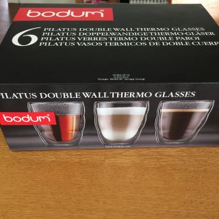 ボダム(bodum)の☆お値下げ☆ボダム グラス6個セット (グラス/カップ)