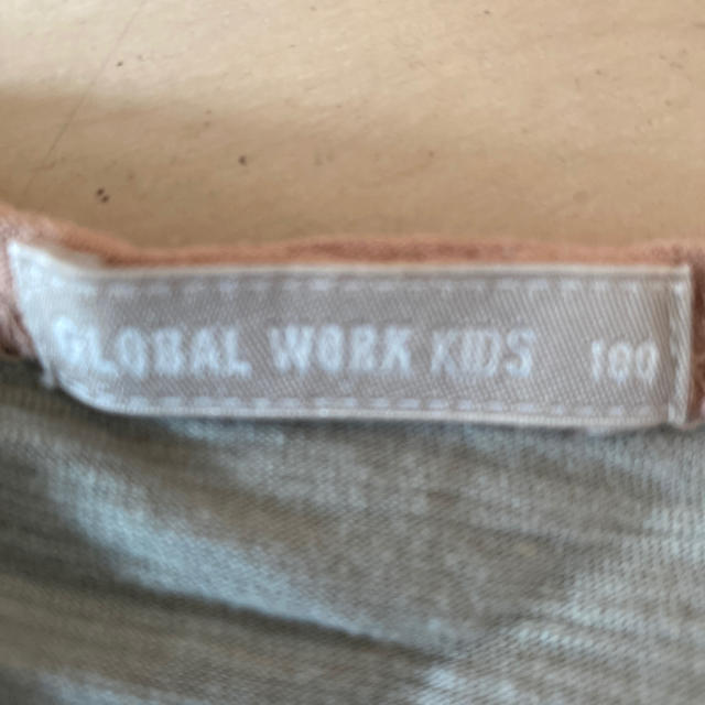 GLOBAL WORK(グローバルワーク)の子供服　グローバルウォーク　半袖Tシャツ　100 キッズ/ベビー/マタニティのキッズ服男の子用(90cm~)(Tシャツ/カットソー)の商品写真