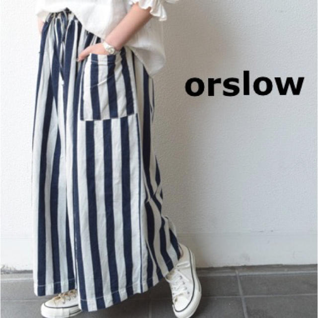 orslow（オアスロウ）／CIRCUS（サーカス）ワイドフレアパンツ定価