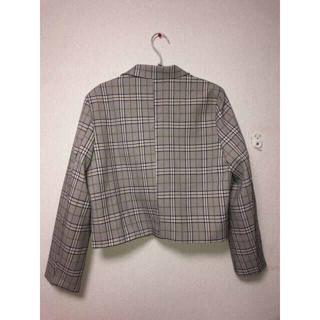 ミニ丈テーラードジャケット レディースのジャケット/アウター(テーラードジャケット)の商品写真