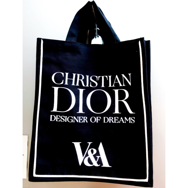 新品 V&A ヴィクトリア&アルバート 限定 Dior トートバッグ