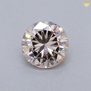 0.22 Light Pink VS2 GIA 天然 ピンク ダイヤモンド(リング(指輪))