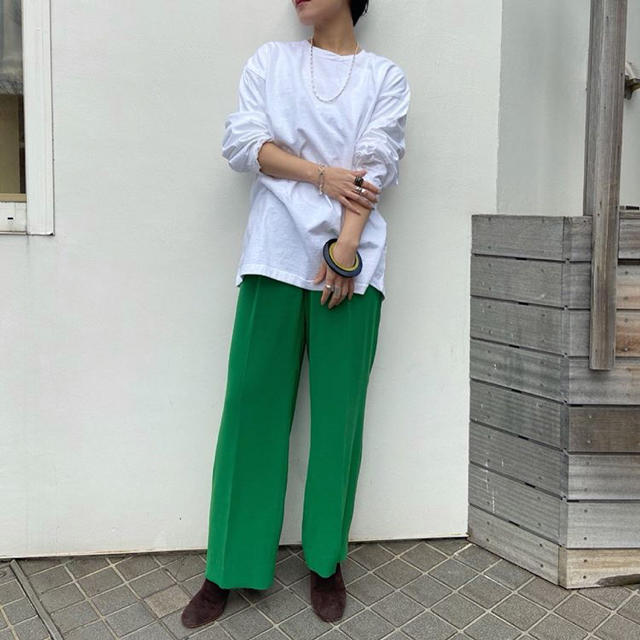 TODAYFUL(トゥデイフル)のTODAYFUL Georgette Rough Trousers レディースのパンツ(カジュアルパンツ)の商品写真