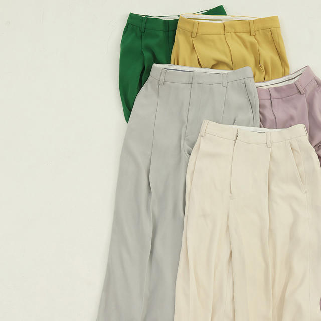 TODAYFUL(トゥデイフル)のTODAYFUL Georgette Rough Trousers レディースのパンツ(カジュアルパンツ)の商品写真