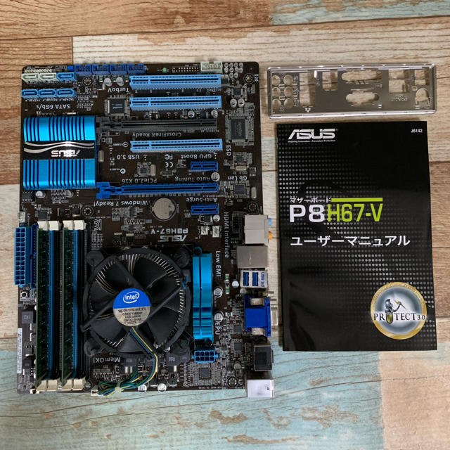 i5-2400 LGA1155 cpu マザーボード　メモリー8G