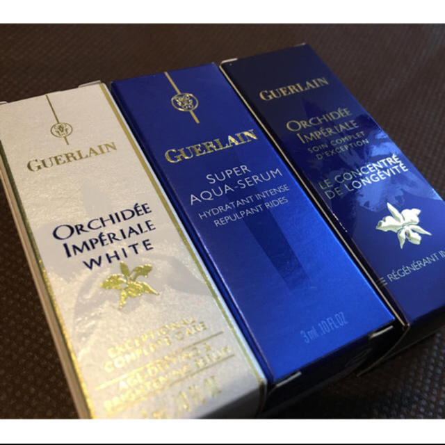 GUERLAIN(ゲラン)のゲラン セロム3種類サンプルセット コスメ/美容のキット/セット(サンプル/トライアルキット)の商品写真