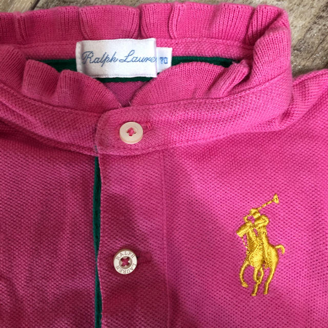 POLO RALPH LAUREN(ポロラルフローレン)のラルフローレン　ワンピース　ブルマ付き キッズ/ベビー/マタニティのベビー服(~85cm)(ワンピース)の商品写真