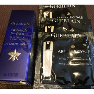 ゲラン(GUERLAIN)のゲラン オーキデアンペリアルザリッチクリーム&アベイユロイヤルユースセロム(サンプル/トライアルキット)