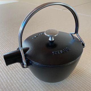 ストウブ(STAUB)の中古 Staub(ストウブ) ラウンドティーポット ブラック 1.15L(鍋/フライパン)