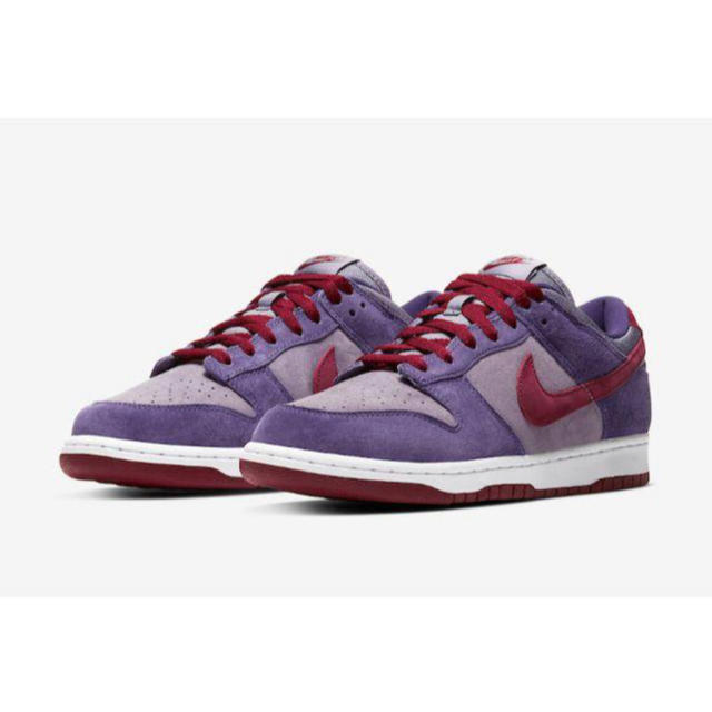 28 NIKE DUNK LOW Plum ナイキ　ダンク　ロー　パープル　紫