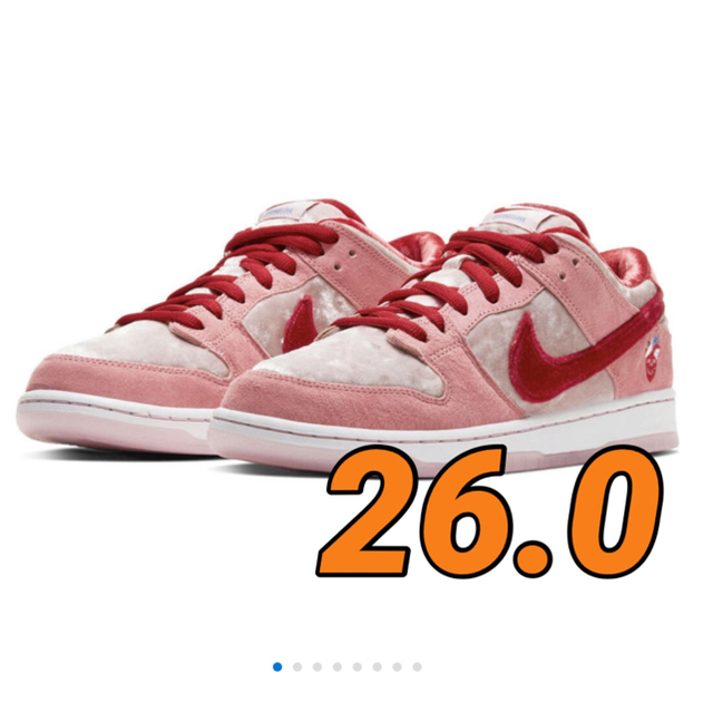 メンズNIKE SB DUNK LOW PRO ストレンジラブ