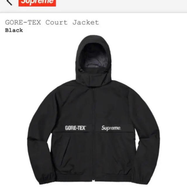 supreme GORE-TEX COURT JACKET Mサイズ約63cm裄丈