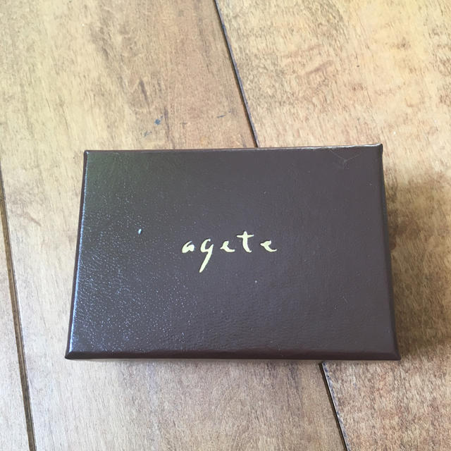 agete(アガット)の【agete】箱 レディースのアクセサリー(その他)の商品写真