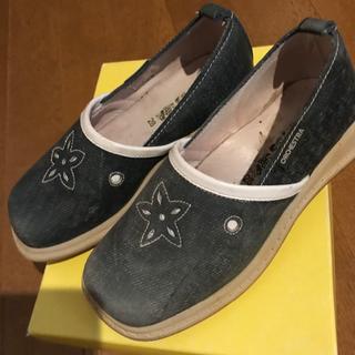 美品●フランス製子供靴フランスサイズ28 17cm位〜(スリッポン)