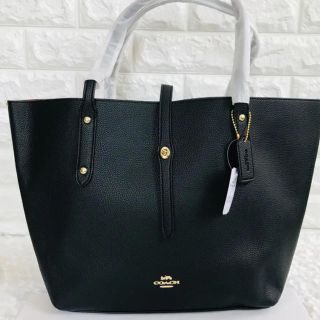 コーチ(COACH)のCOACH コーチ 新品♡ ブラック＆レッド ♡ トートバック(トートバッグ)