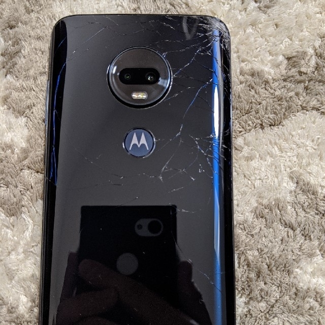 【ジャンク】モトローラ moto g7 plus スマホ/家電/カメラのスマートフォン/携帯電話(スマートフォン本体)の商品写真