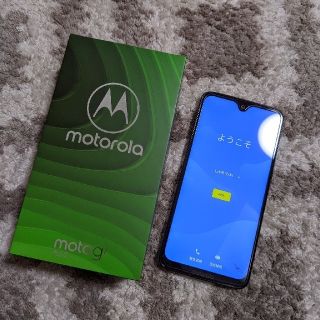 【ジャンク】モトローラ moto g7 plus(スマートフォン本体)