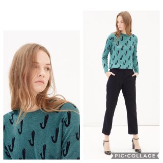 メゾンキツネ(MAISON KITSUNE')の17ss メゾンキツネ 🦊ラメニット(ニット/セーター)