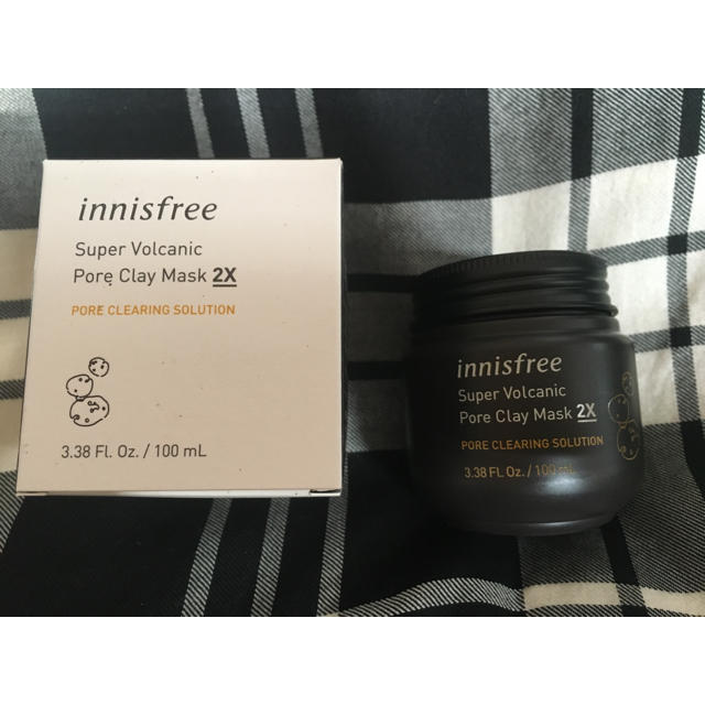 Innisfree(イニスフリー)のSuper Volcanic Pore Clay Mask 2X コスメ/美容のスキンケア/基礎化粧品(パック/フェイスマスク)の商品写真